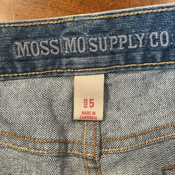 MOSSIMO SUPPLY CO Womens 9” Stretch Denim Short - size 5 - Picture 14 of 14